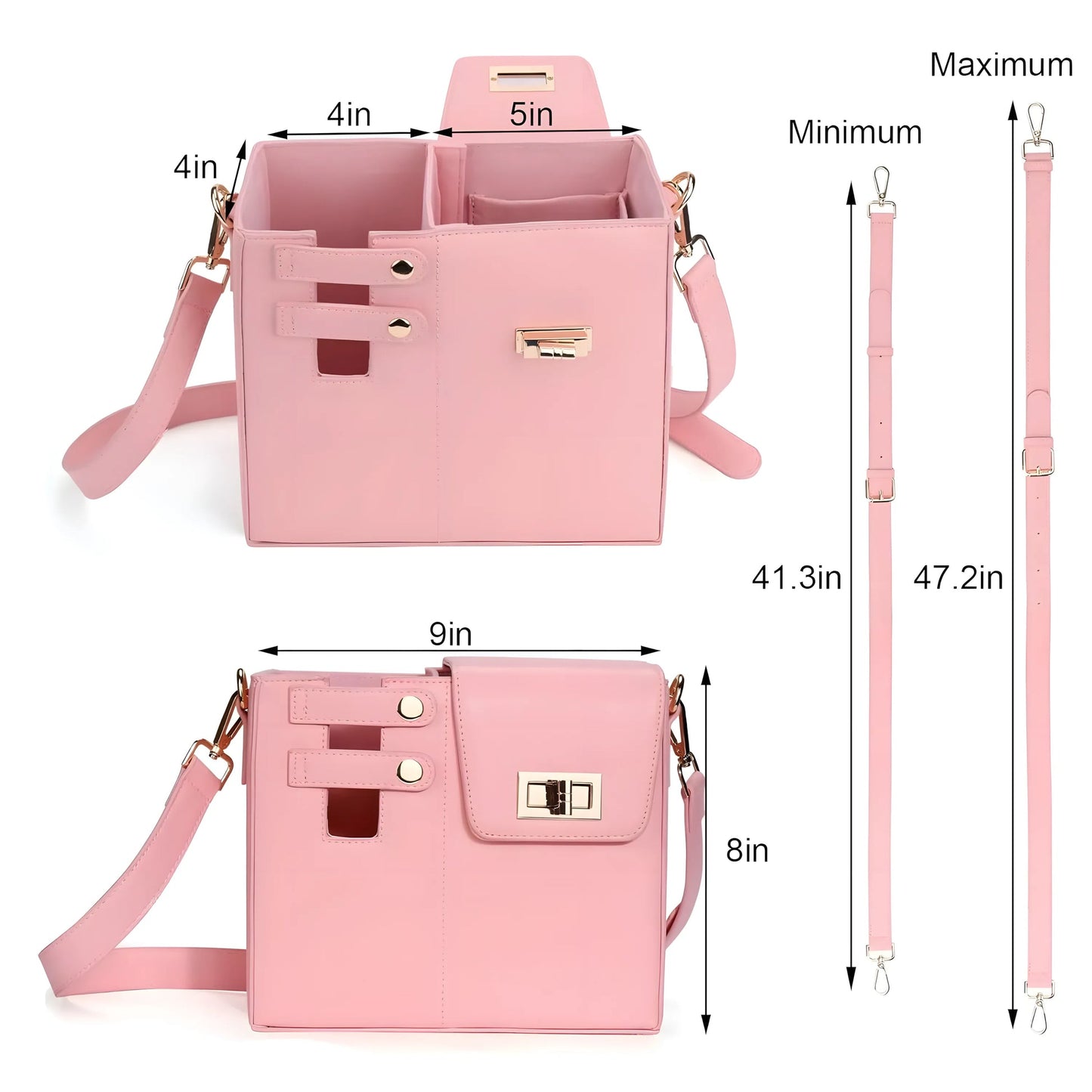 Outdoor Portable Crossbody Water Cup Storage Bag